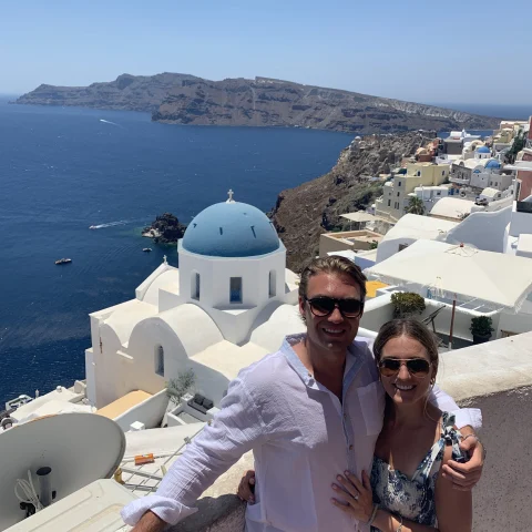 Greece is one of the best places to go as a couple.