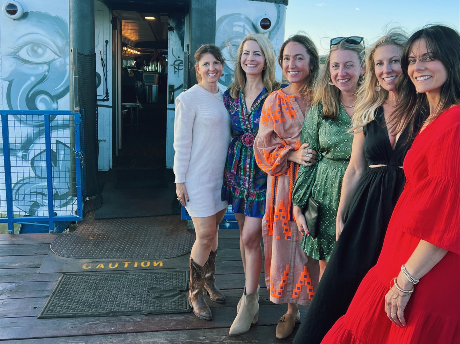 Girls enjoying in Santa Fe