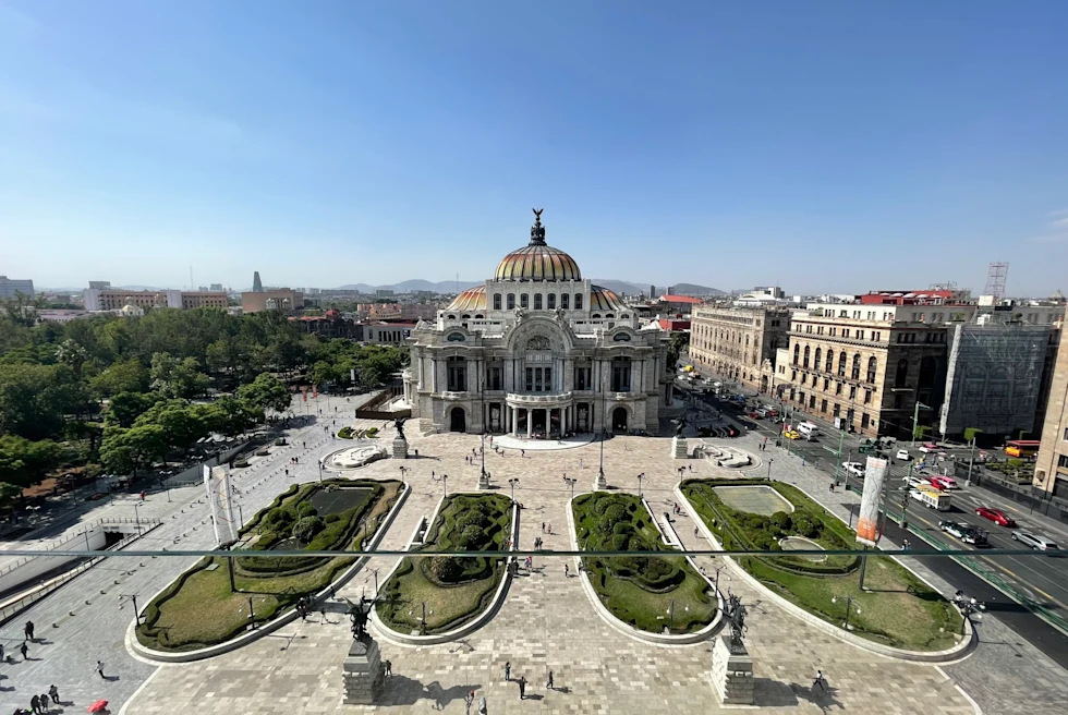 palace on a sunny day