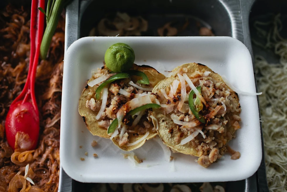 Tacos in Mexico City