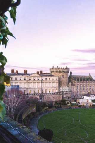 A castle in Dublin.