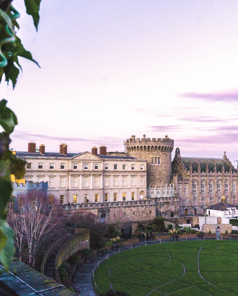 A castle in Dublin.