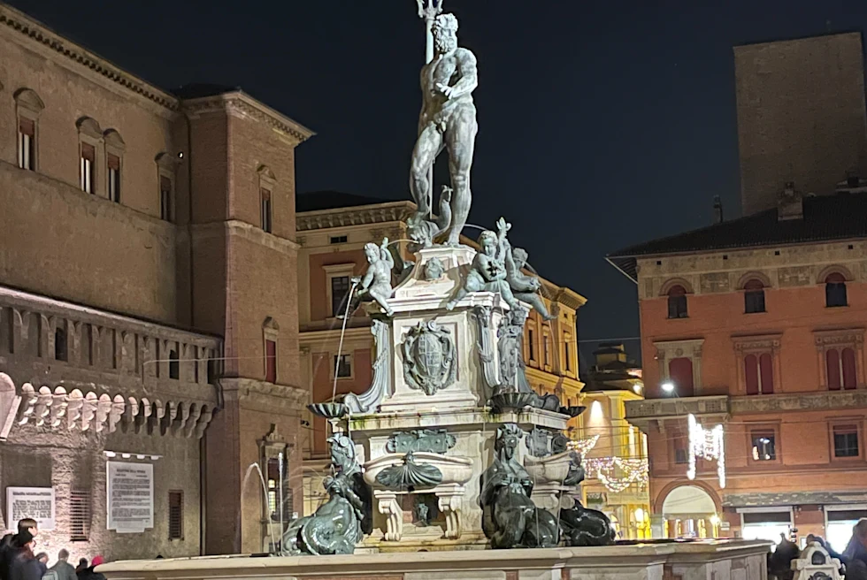 Bologna city from above.