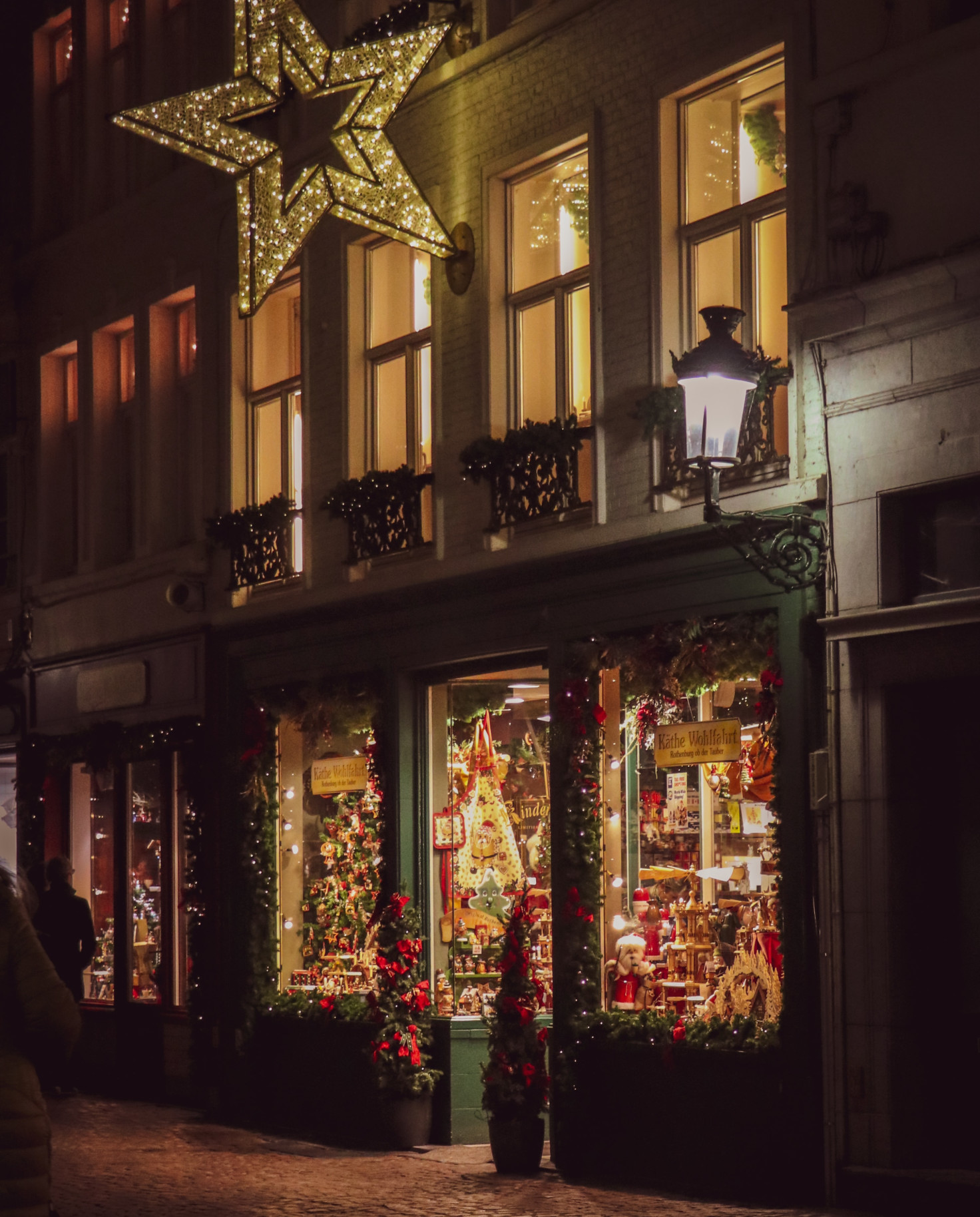 The streets of Strasbourg. 