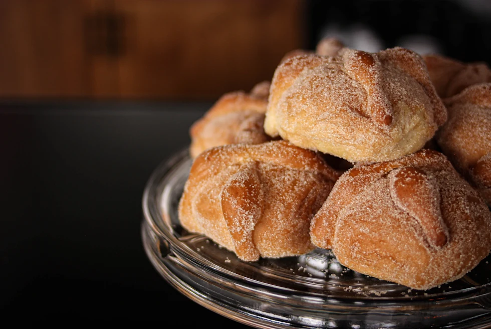 Pan de muerto, Mexico City.