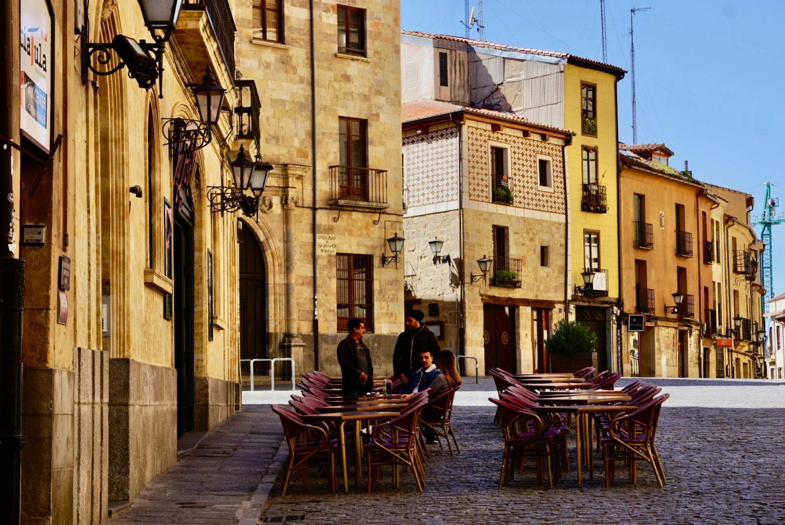 restaurant in the center of the city of Salamanca.
