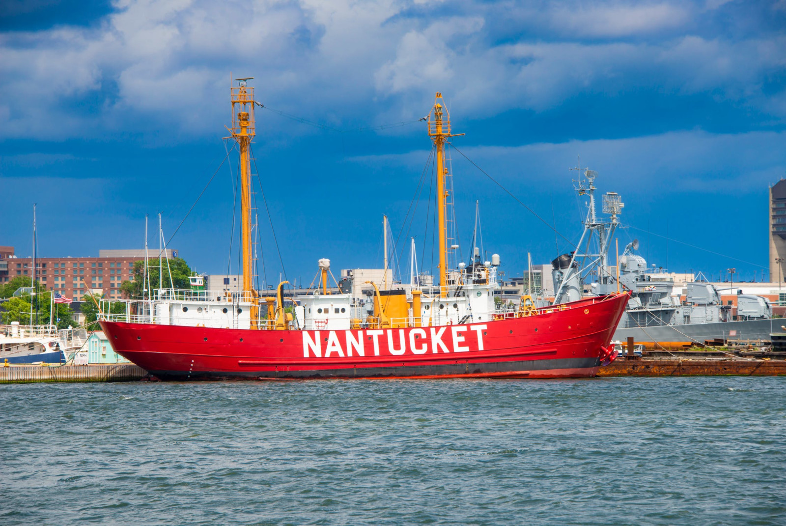 Boat in Nantucket, Massachusetts