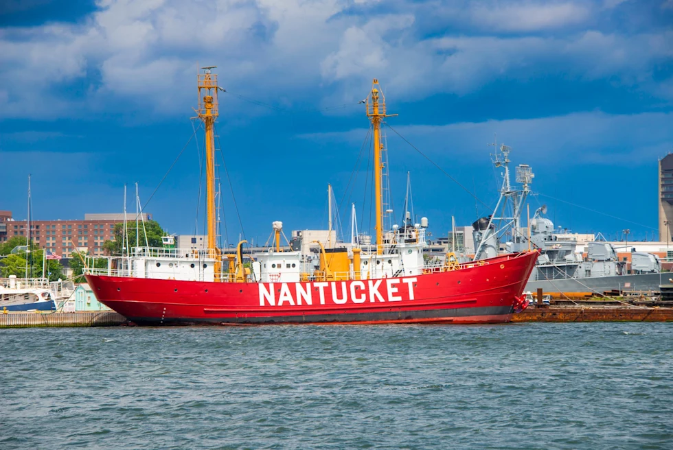 Boat in Nantucket, Massachusetts