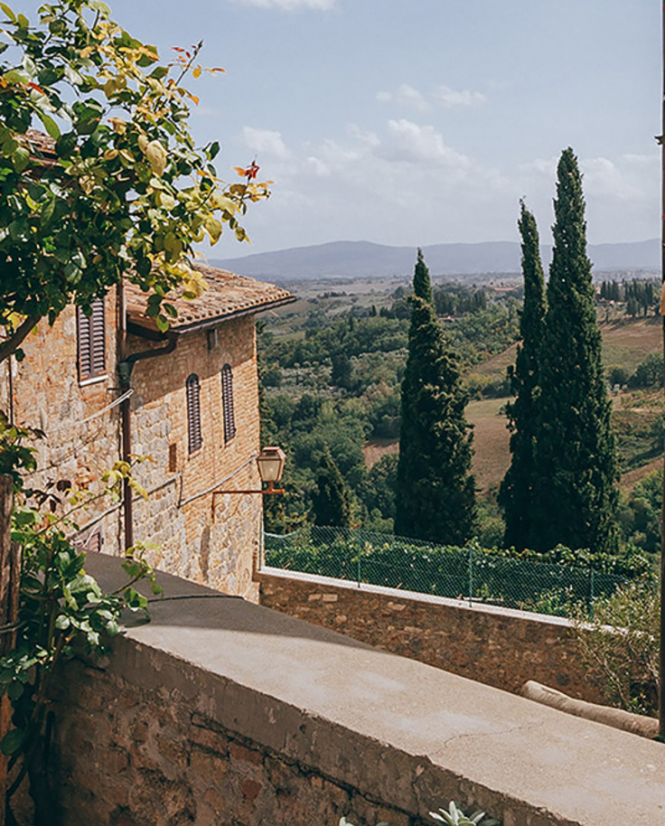 Visiting Tuscany for the First Time  curated by Amanda Faulkenberg