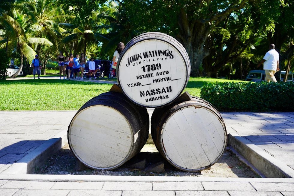 whiskey barrels