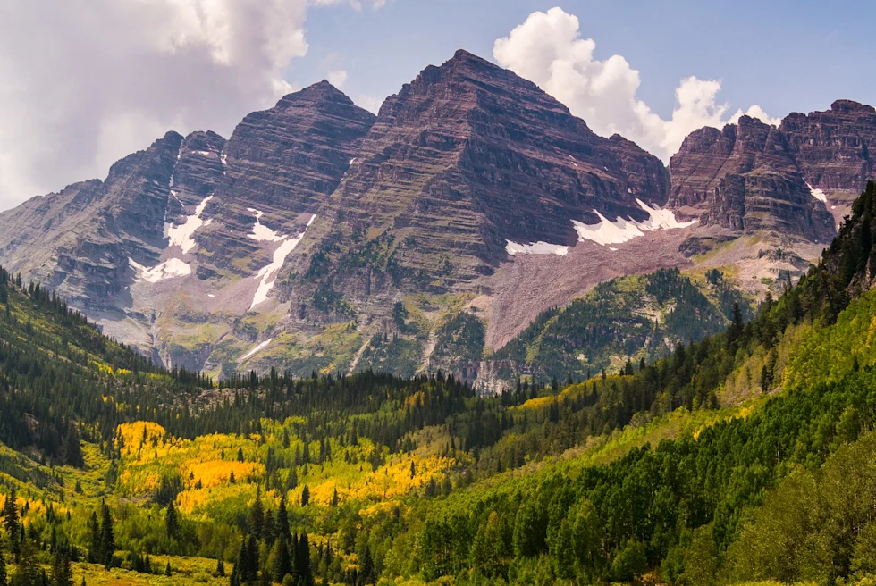 Maroon Bells in Aspen, Colorado