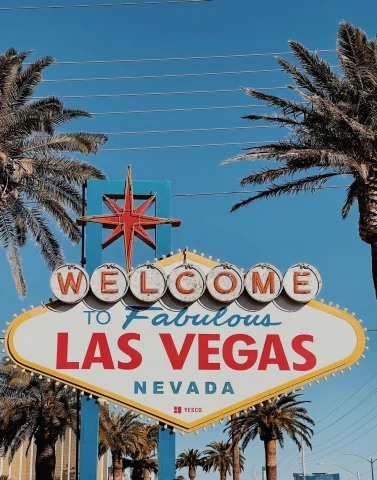View of Las Vegas board