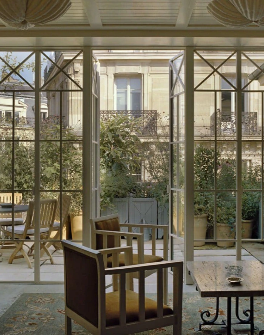 a chic Parisian apartment