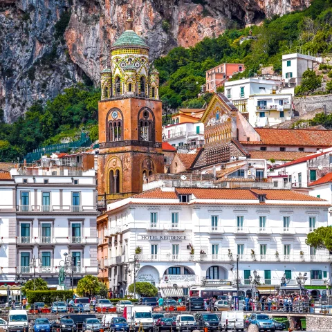 Amalfi coast is a stretch of coastline in southern Italy.