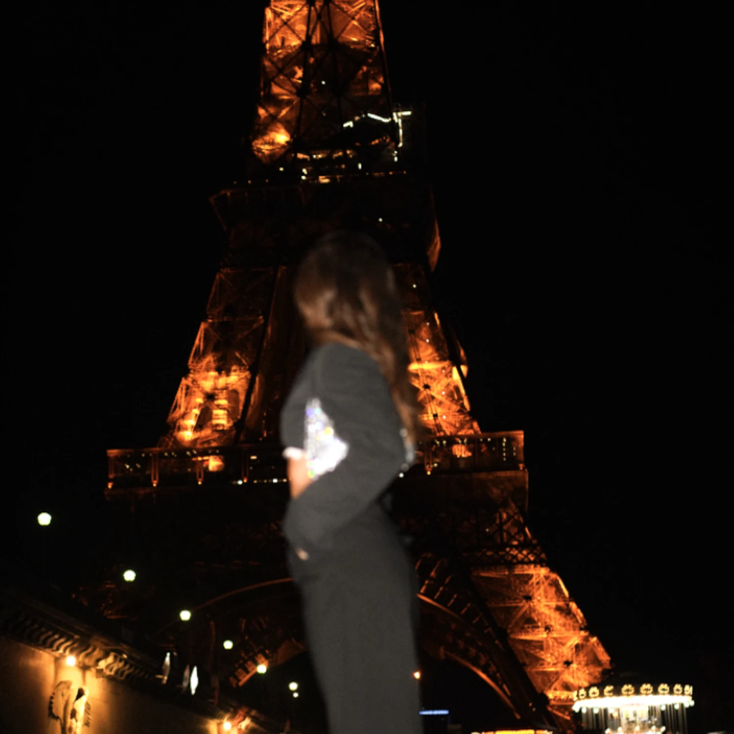Eifel tower at night
