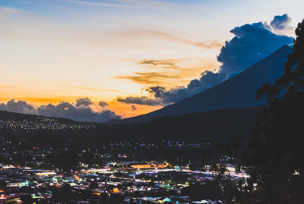 Cerro de la cruz in Antigua, Guatemala
