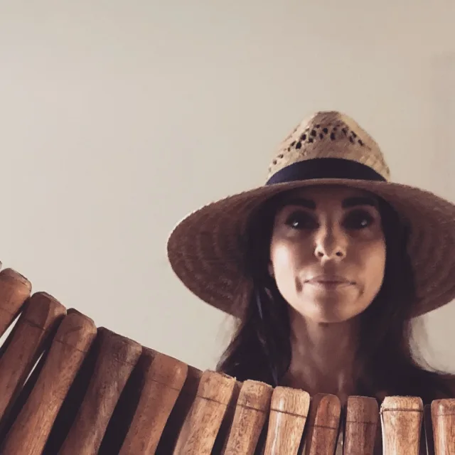 Picture of Joana in a hat