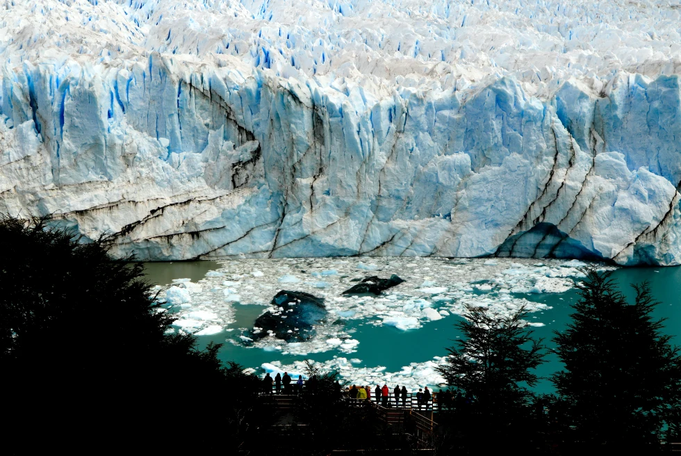 An iceberg in Argentina. 