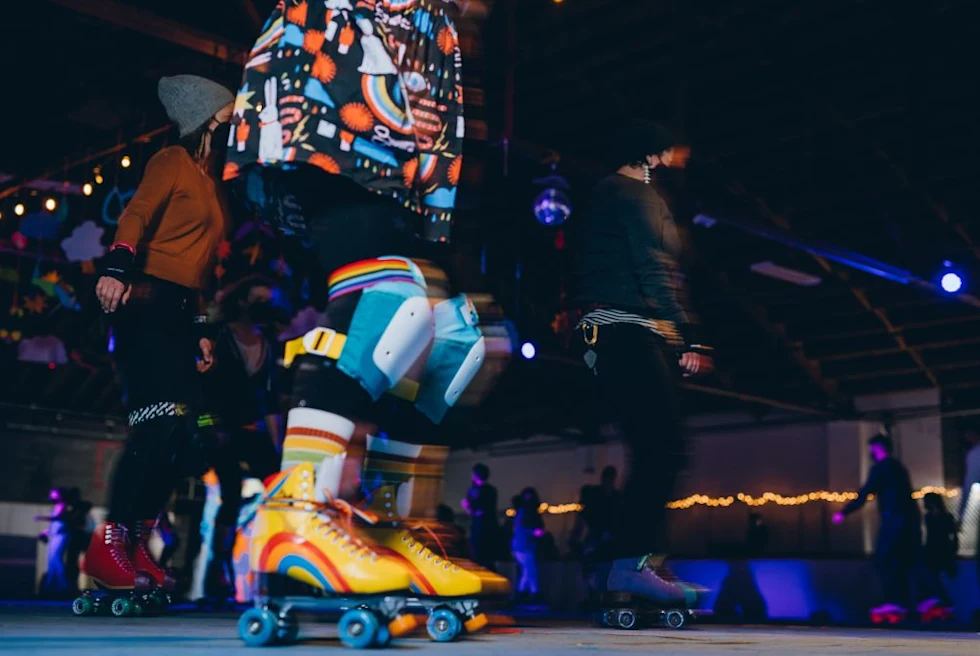 Rainbow Dome is an artist led, queer-centered hub offering an alternative to the classic roller rink experience.