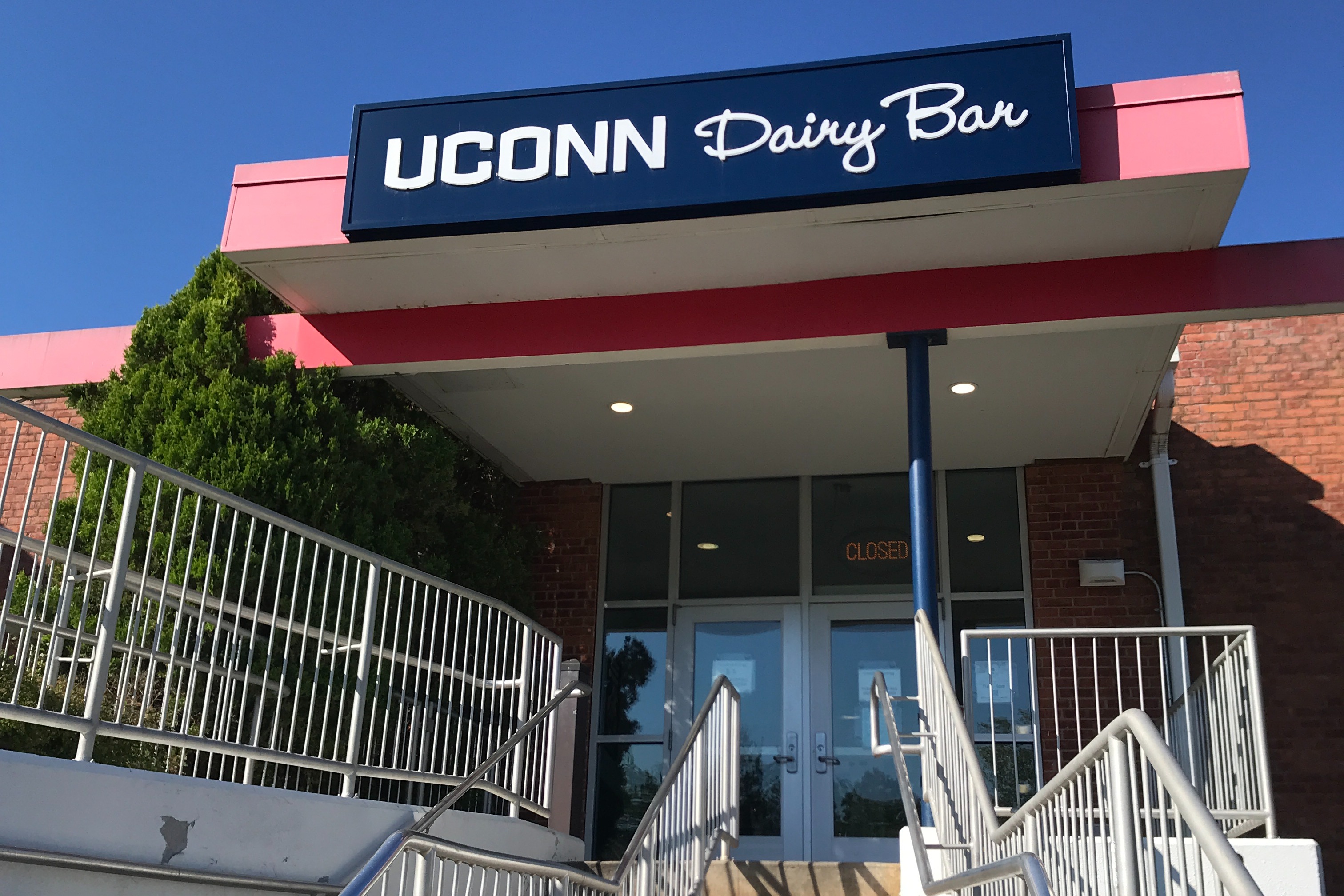 Ice Cream shop run by UCONN.