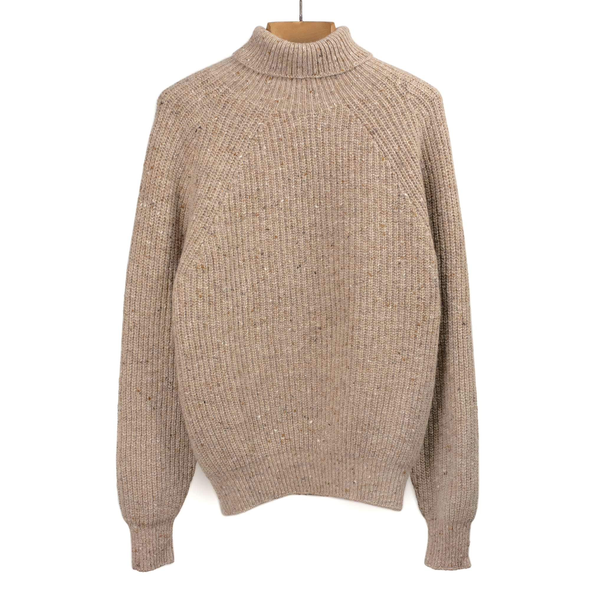 Inis Meain boatbuilder raglan sweater donegal cashmere wool