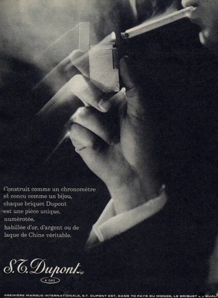 S.T. Dupont advertisement