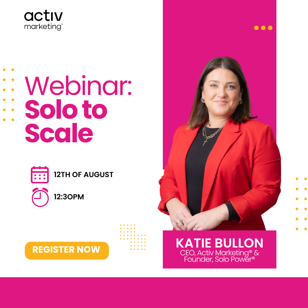 Free Webinar: Solo to Scale