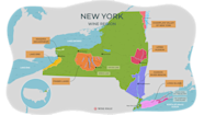 New York Wine Region Map And Info Wine Folly