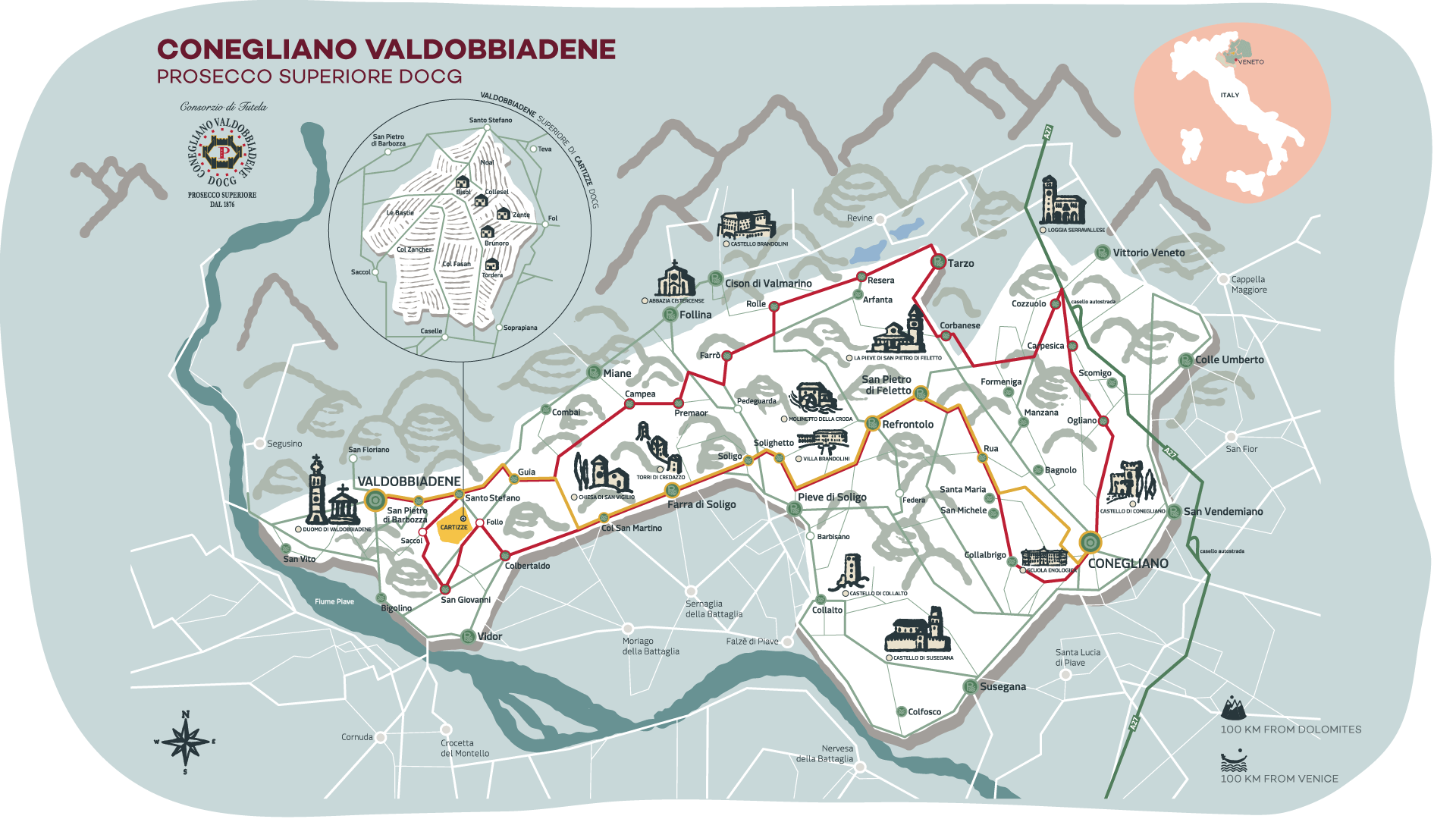 Rive | Conegliano Valdobbiadene Wine Regions | Wine Folly