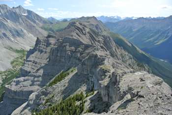 Opal Ridge Traverse North to South