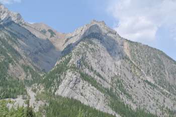 Rainbow Ridge on Mount Lorette