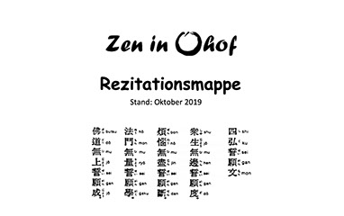 Rezitationsmappe