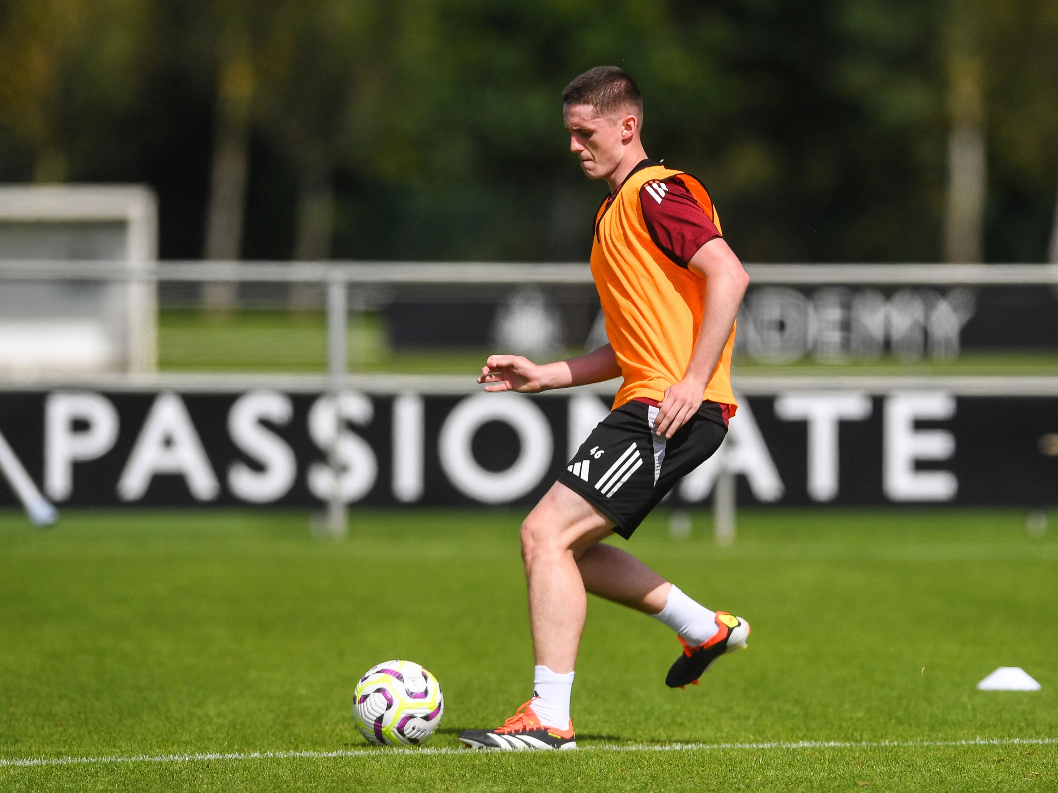 U21s training 14/8/24 header image 