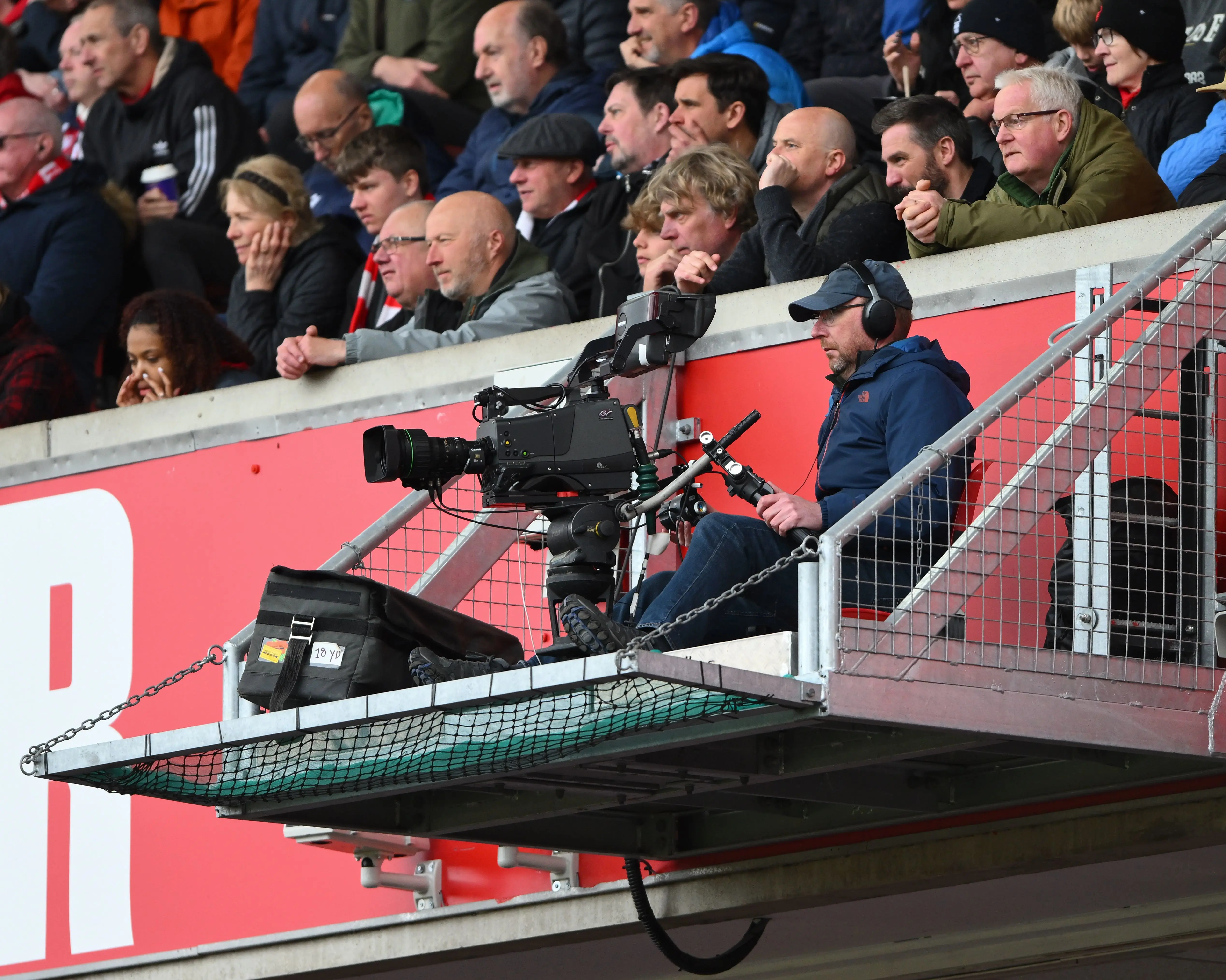 TV camera Nottingham Forest