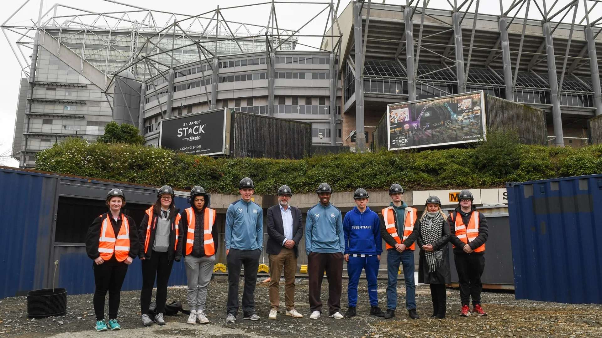 Major construction milestone met at St. James' STACK, presented by Sela ...