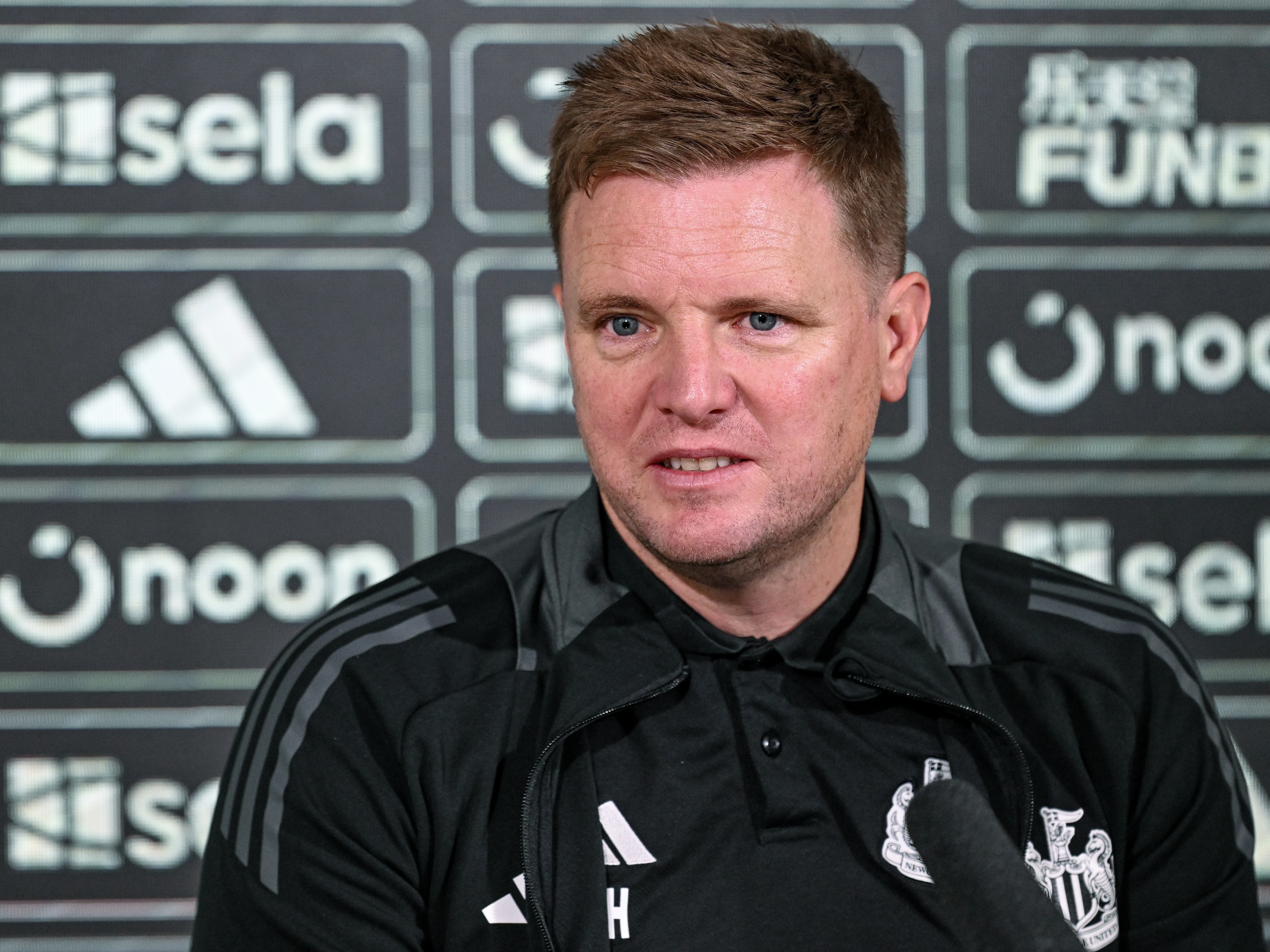 Eddie Howe pre-Man City press conference (app image)