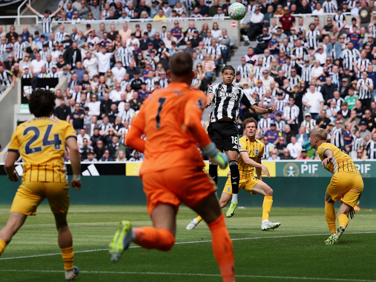 Harvey Barnes' stoppage-time strike seals 3-1 Newcastle win over Brighton — image 1