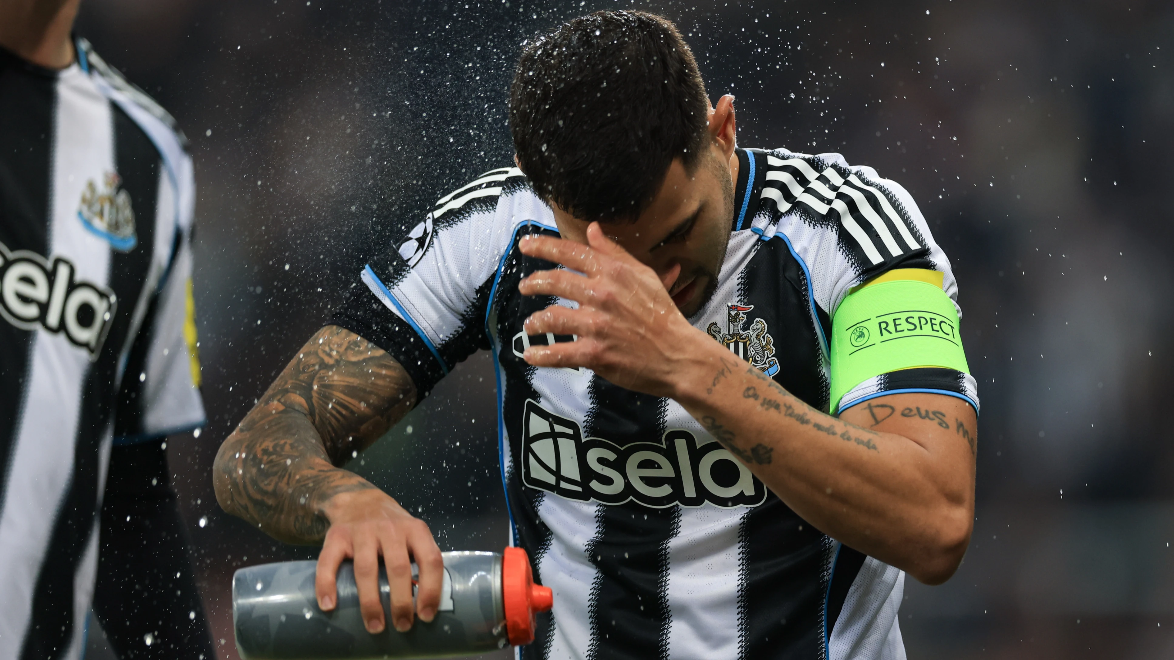 Bruno Guimarães cools down