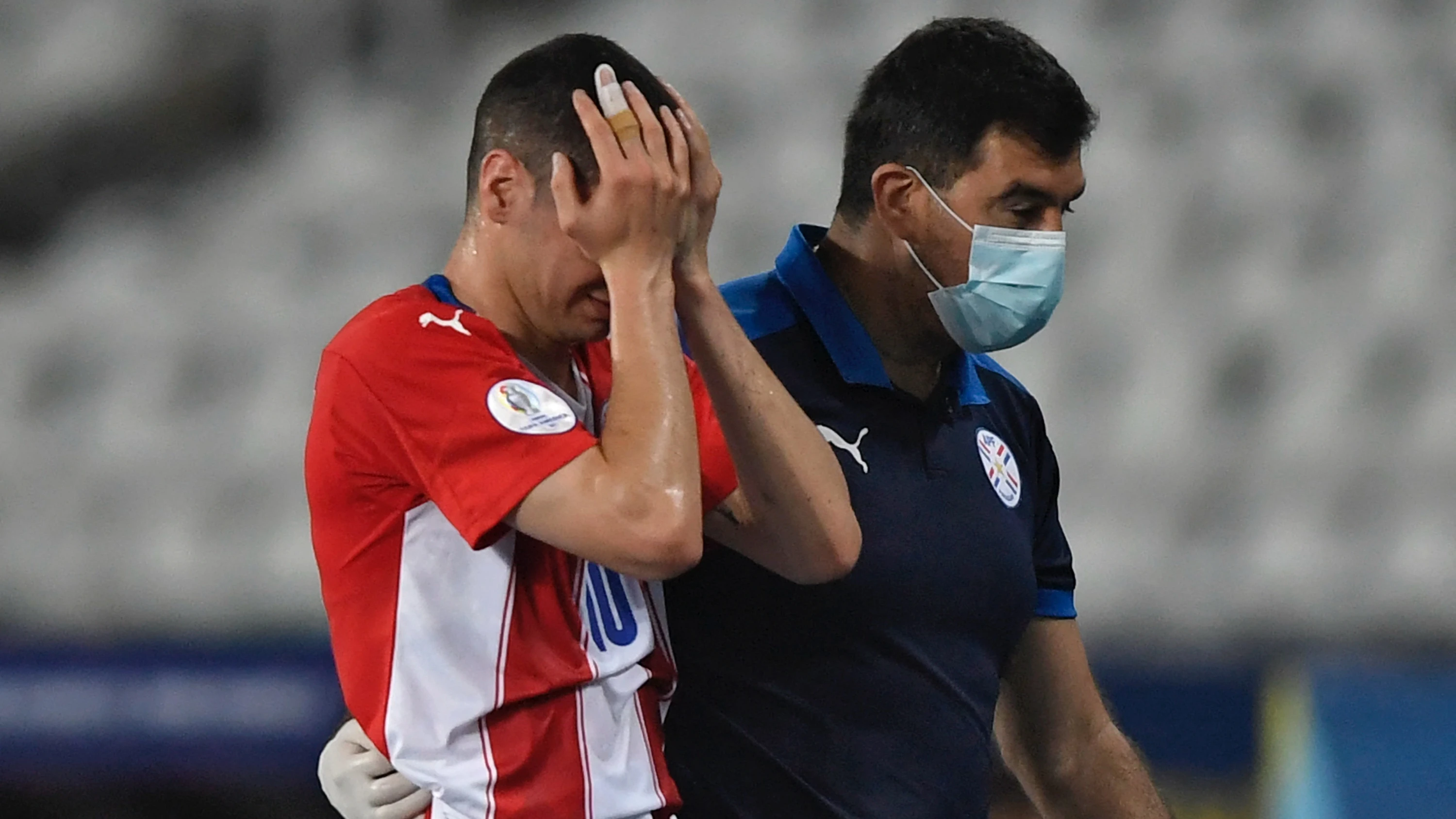 miguel-almiron-injured-paraguay-uruguay