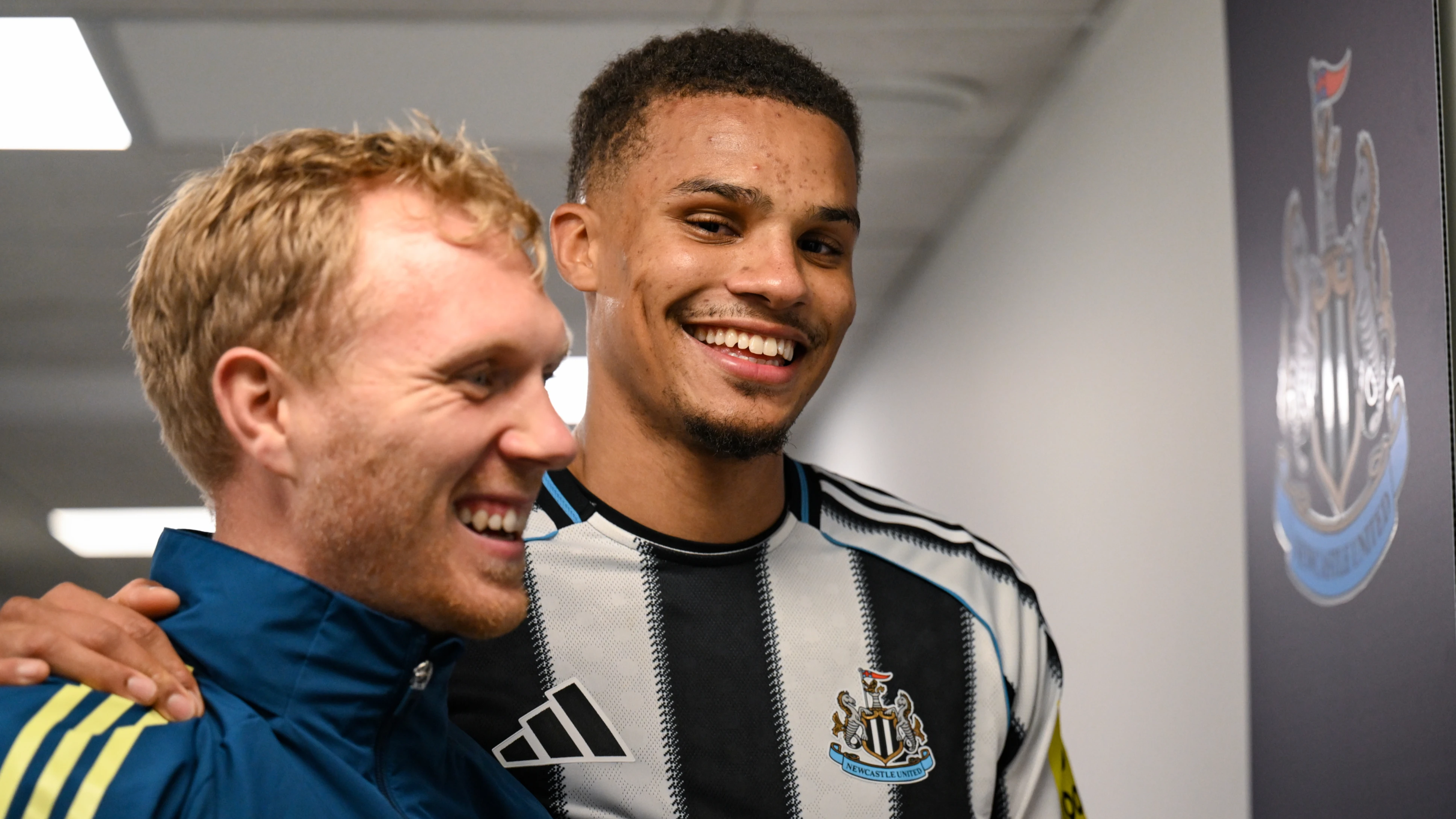 Malick Thiaw and Martin Mark