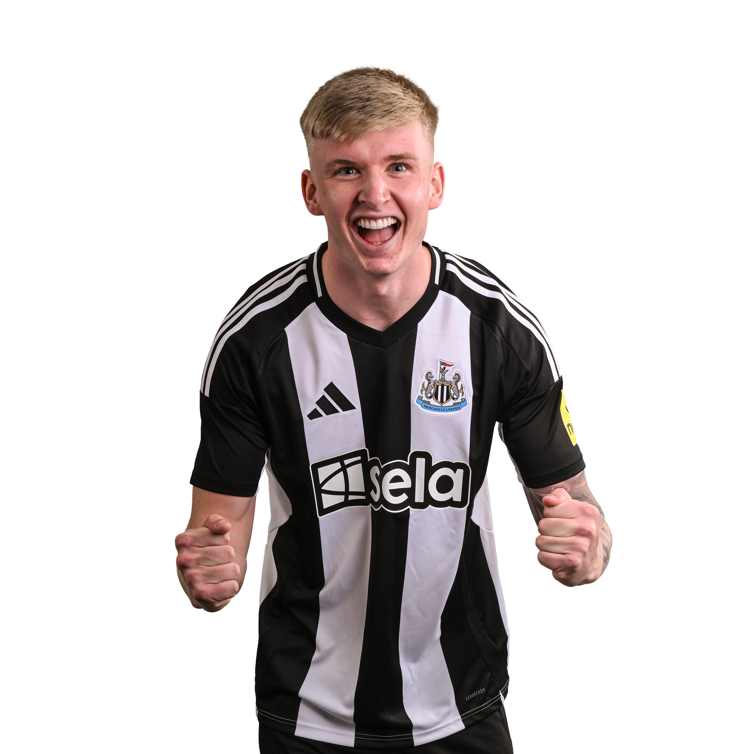 Charlie McArthur player profile celebration image