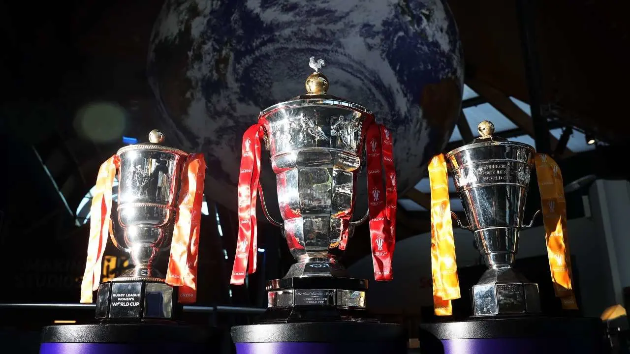 three-rugby-league-world-cup-trophies