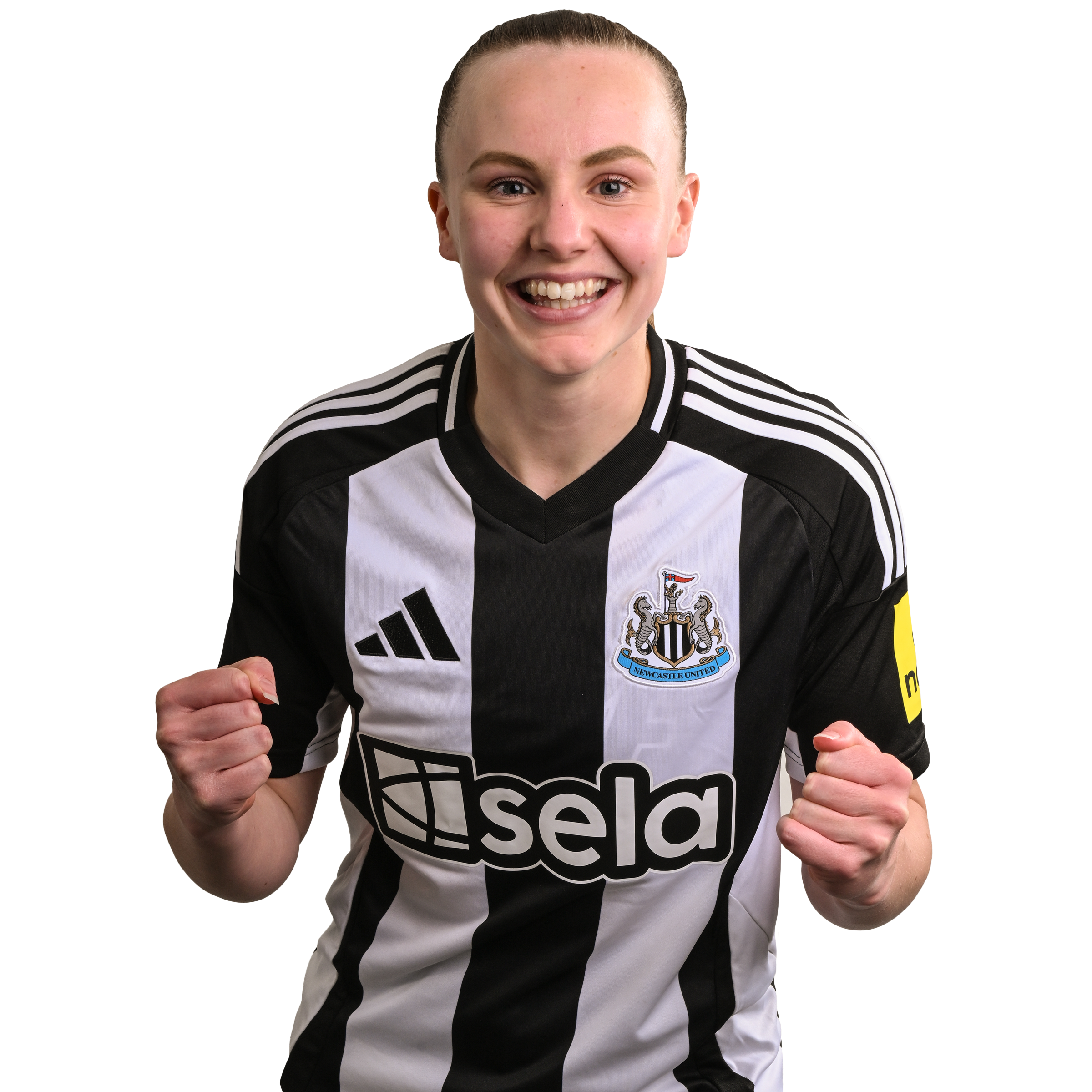 Hannah Greenwood player profile celebration image