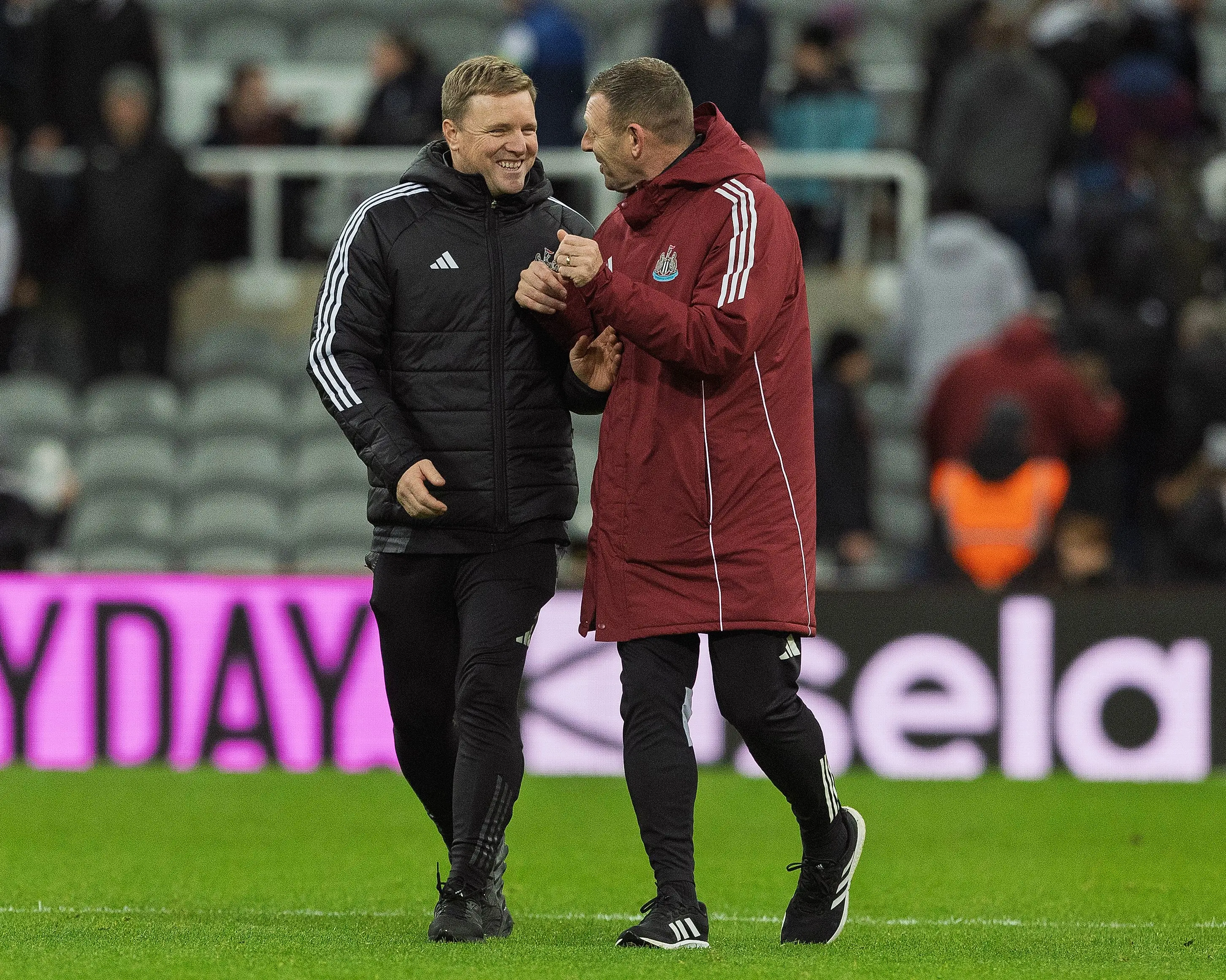 Eddie Howe and Graeme Jones