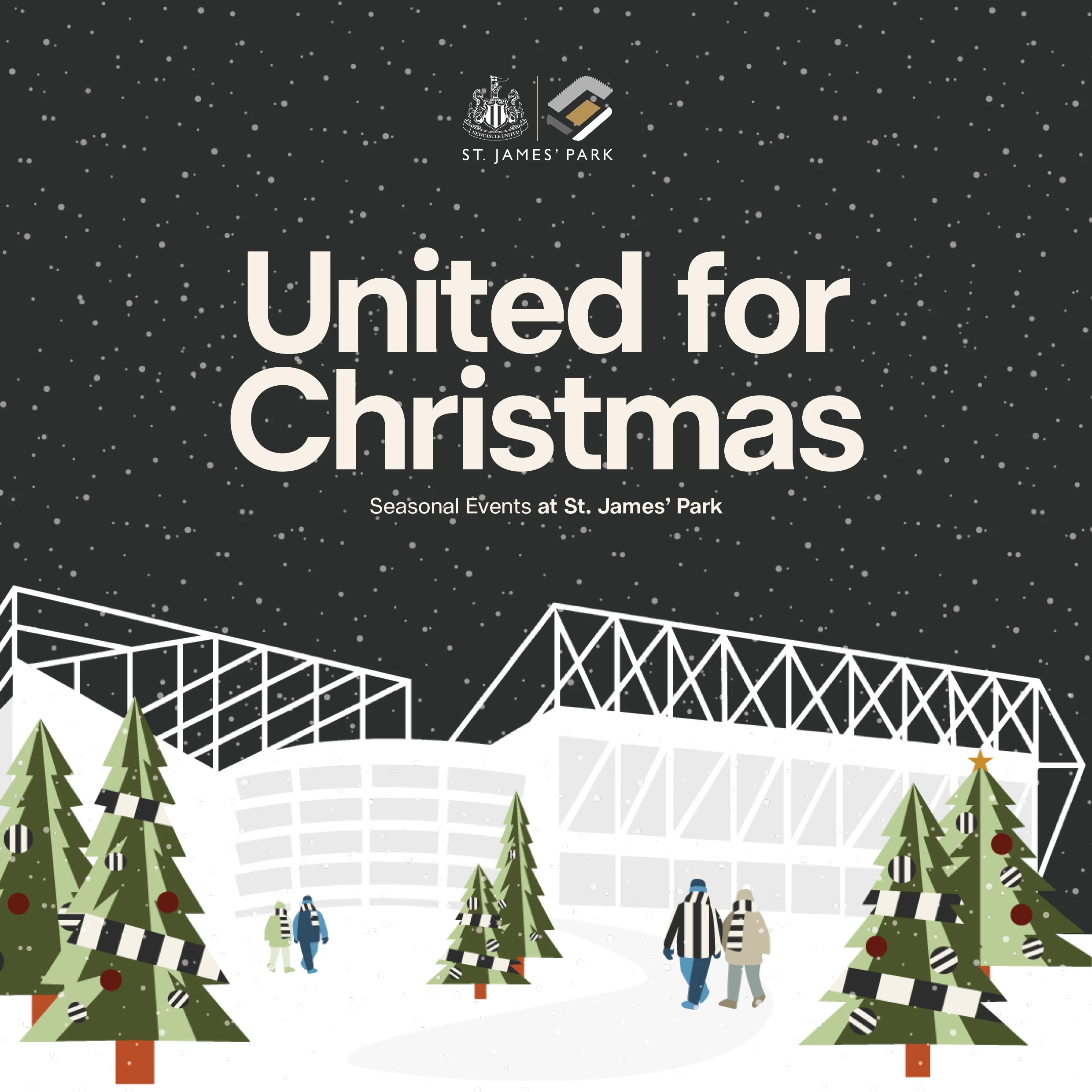 United for Christmas at St. James' Park