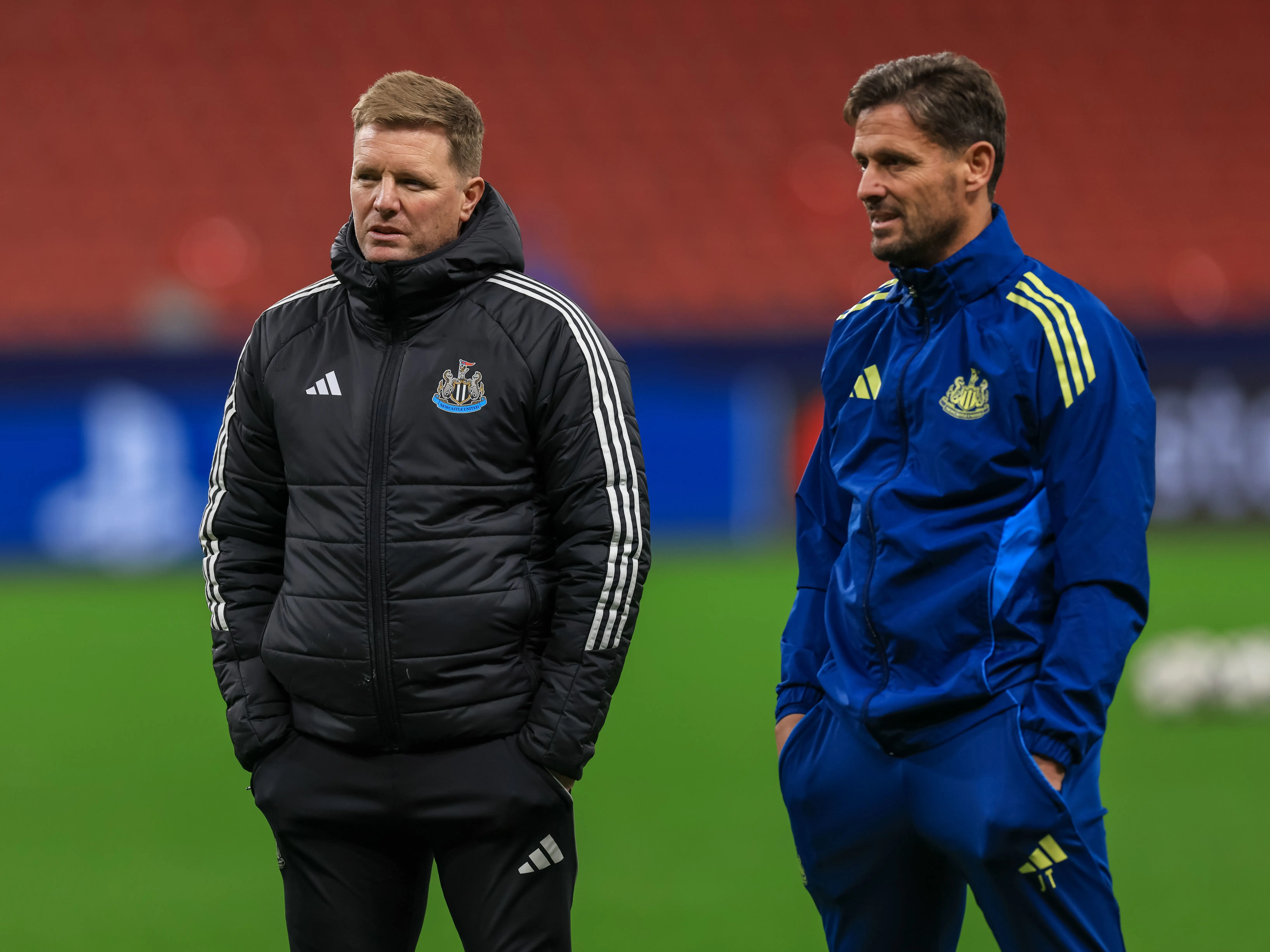 Eddie Howe and Jason Tindall