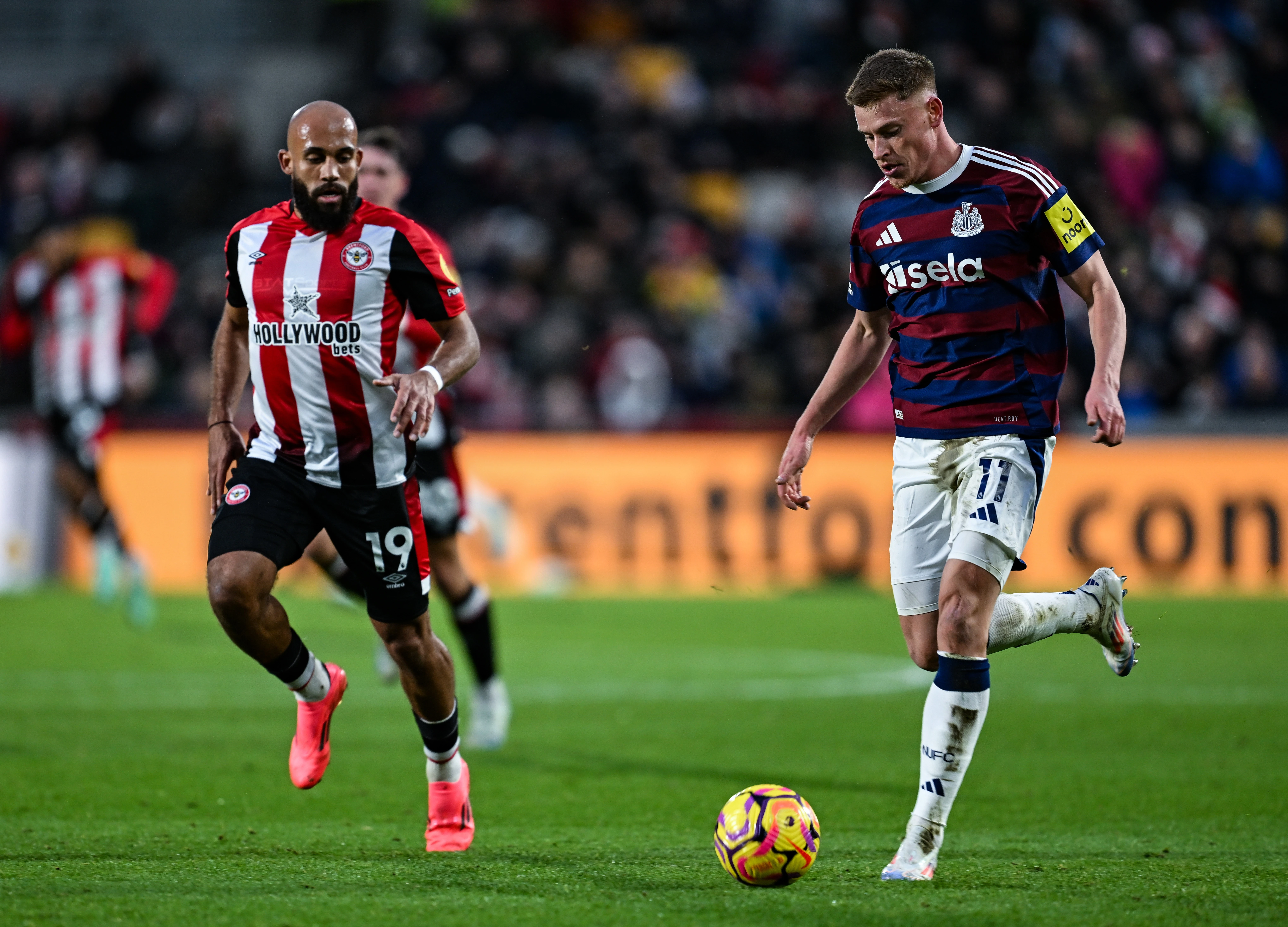 Harvey Barnes and Bryan Mbeumo