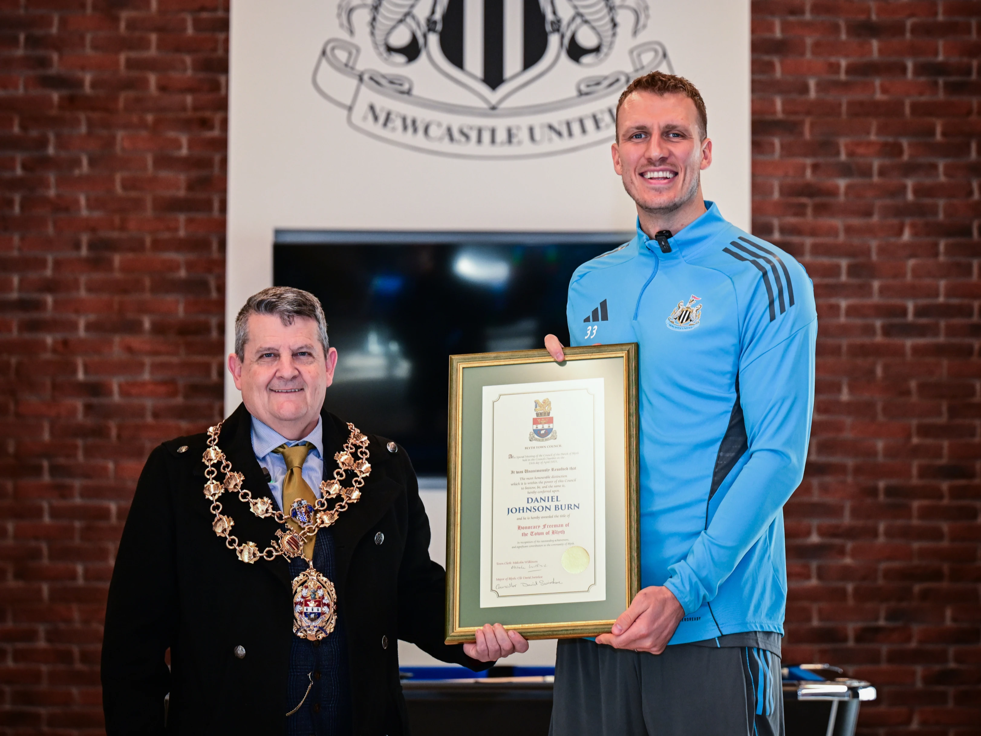 Dan Burn image Blyth