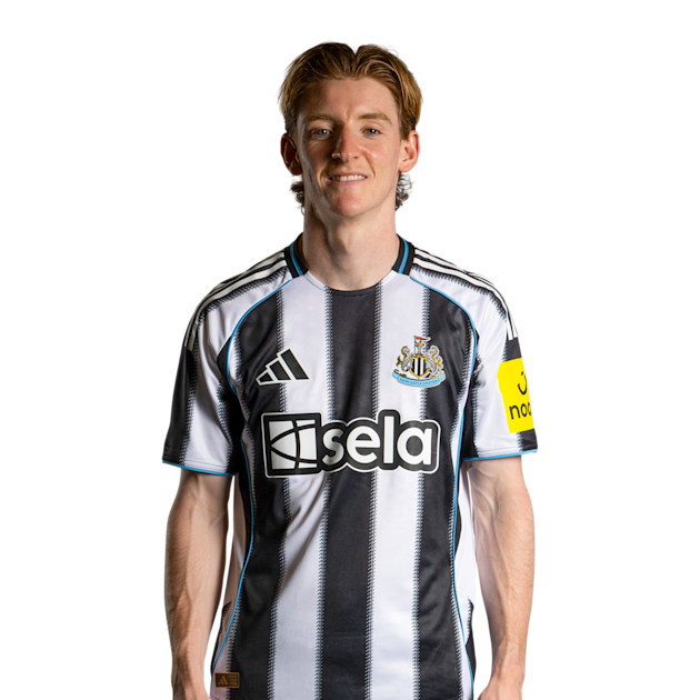 Anthony Gordon celebrating a goal for Newcastle United