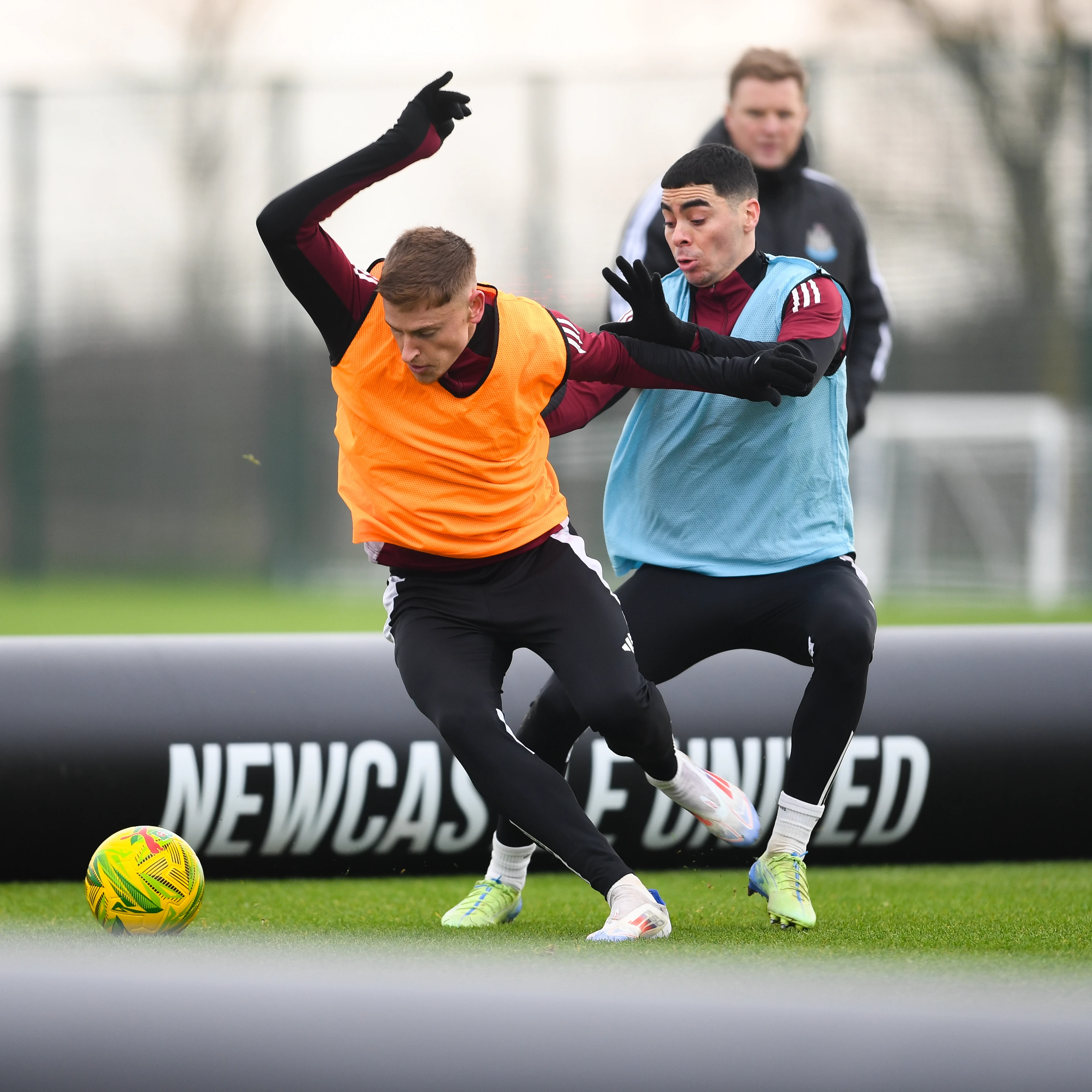 Harvey Barnes Miggy Almiron 19 